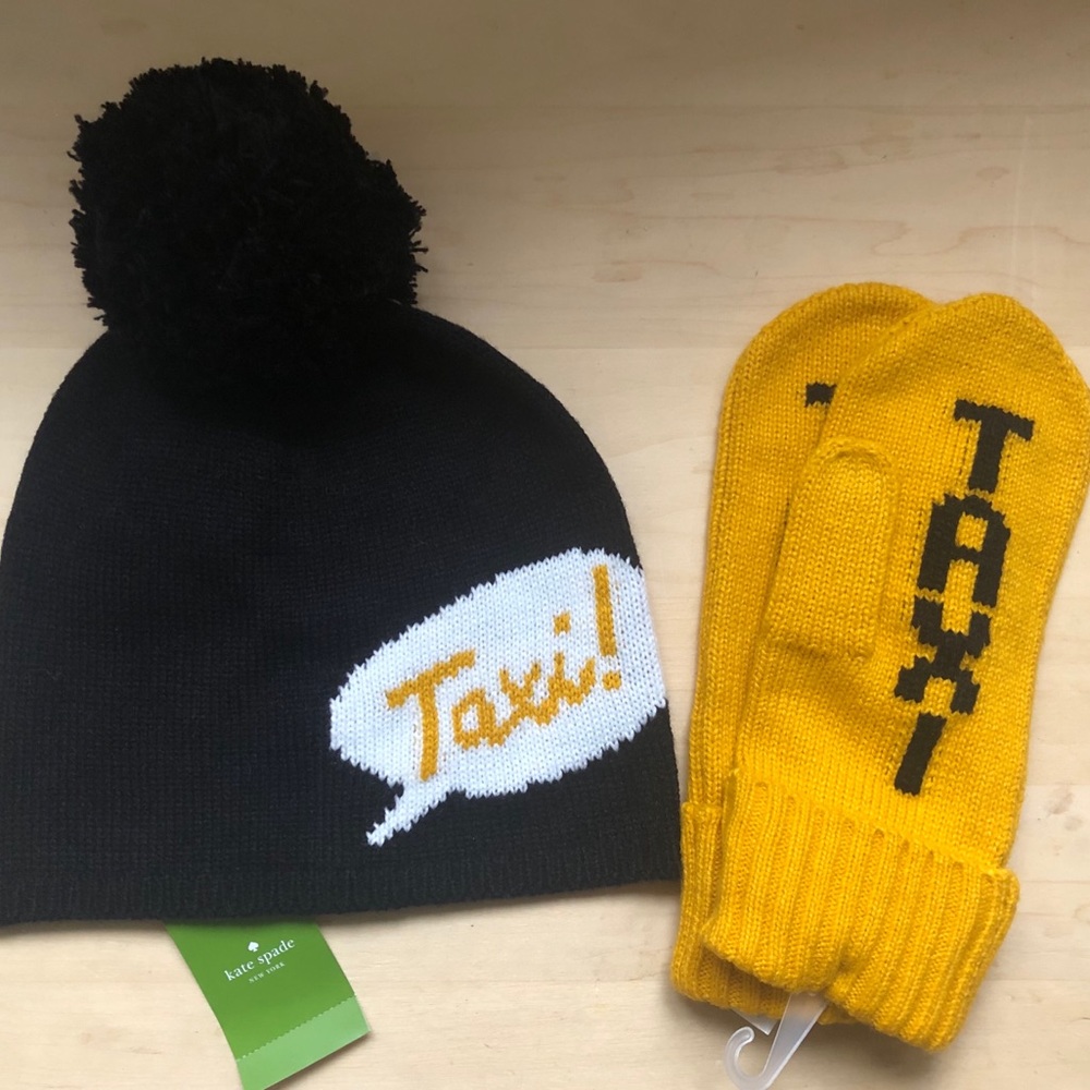 Kate Spade Beanie and Gloves